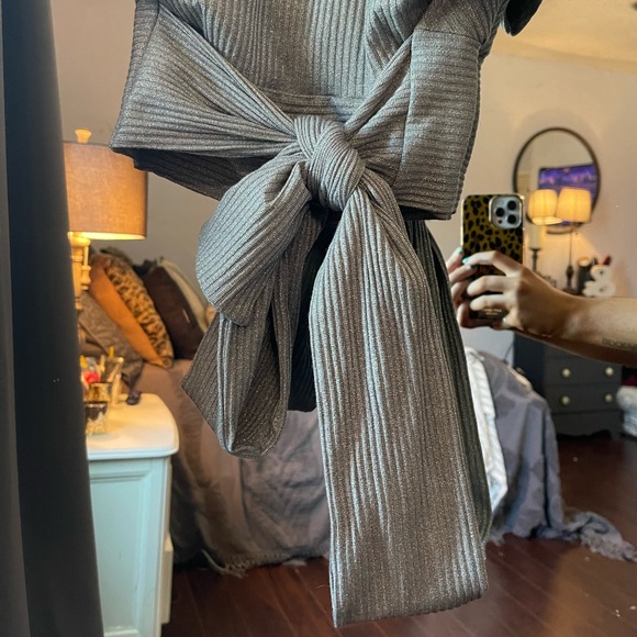 Zara Metallic Crop top - Picture 5 of 6